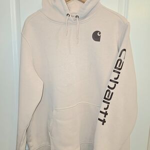 Carhartt Men's Cream Hoodie